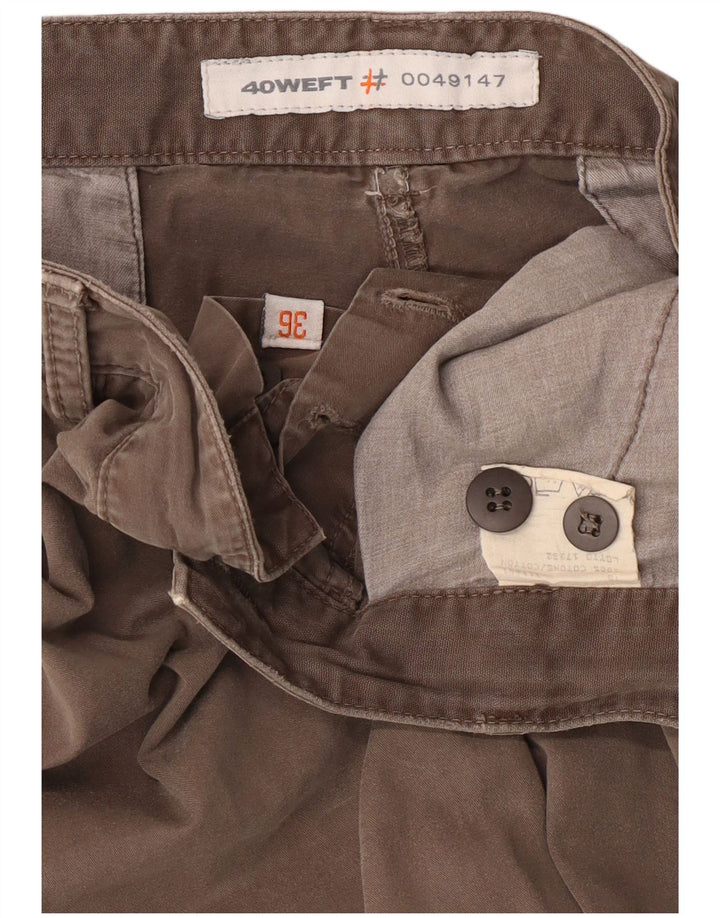 Ανδρικό σορτς Cargo 40Weft W36 μεγάλο γκρι βαμβακερό