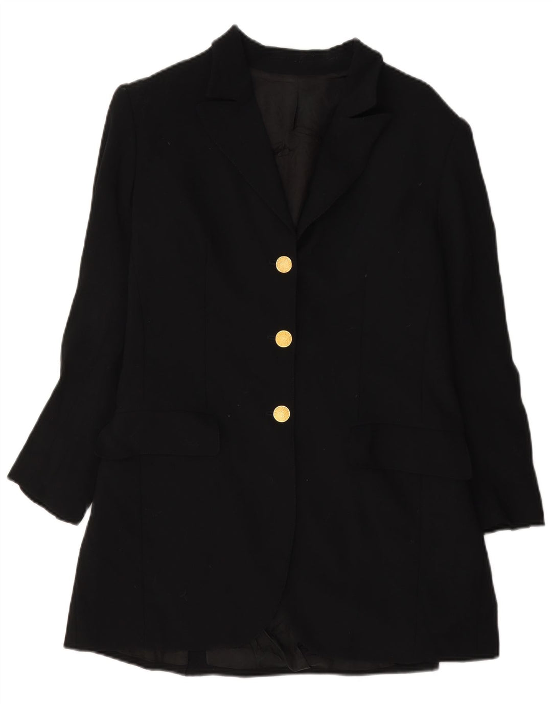 Ratti Γυναικείο Longline Μπουφάν Blazer IT 44 Μεσαίο Μαύρο Μαλλί