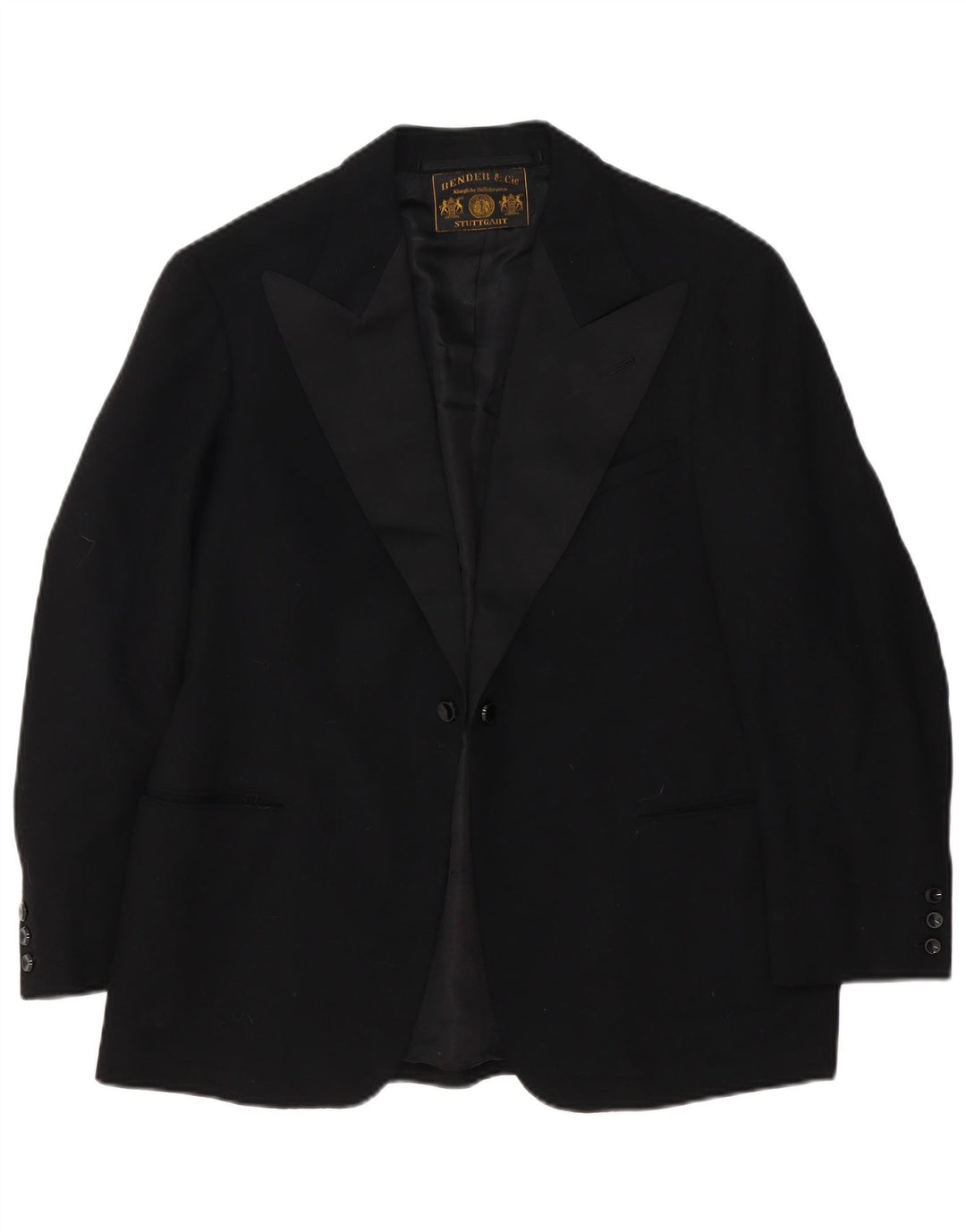 Vintage γυναικείο σακάκι UK 14 Medium Black