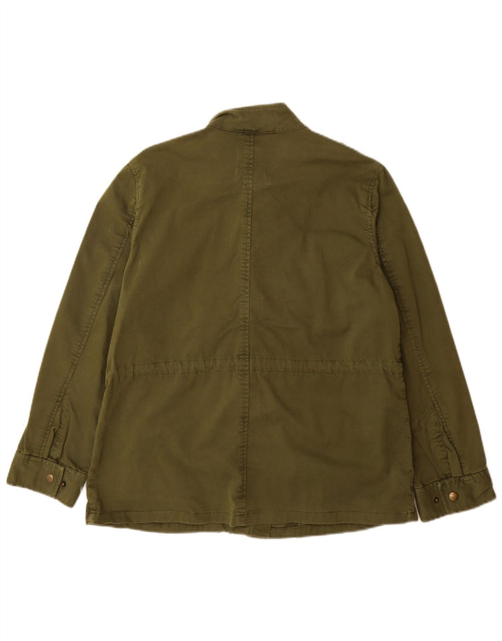 Γυναικείο Στρατιωτικό Μπουφάν Gap Oversized UK 10 Μικρό Πράσινο Βαμβακερό