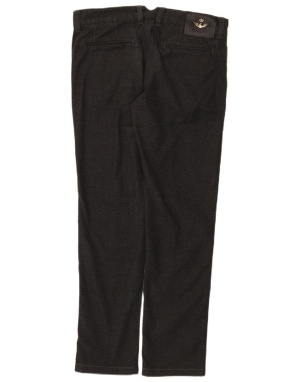 Armani Γυναικείο Slim παντελόνι Chino EU 46 XL W32 L29 Γκρι βαμβακερό