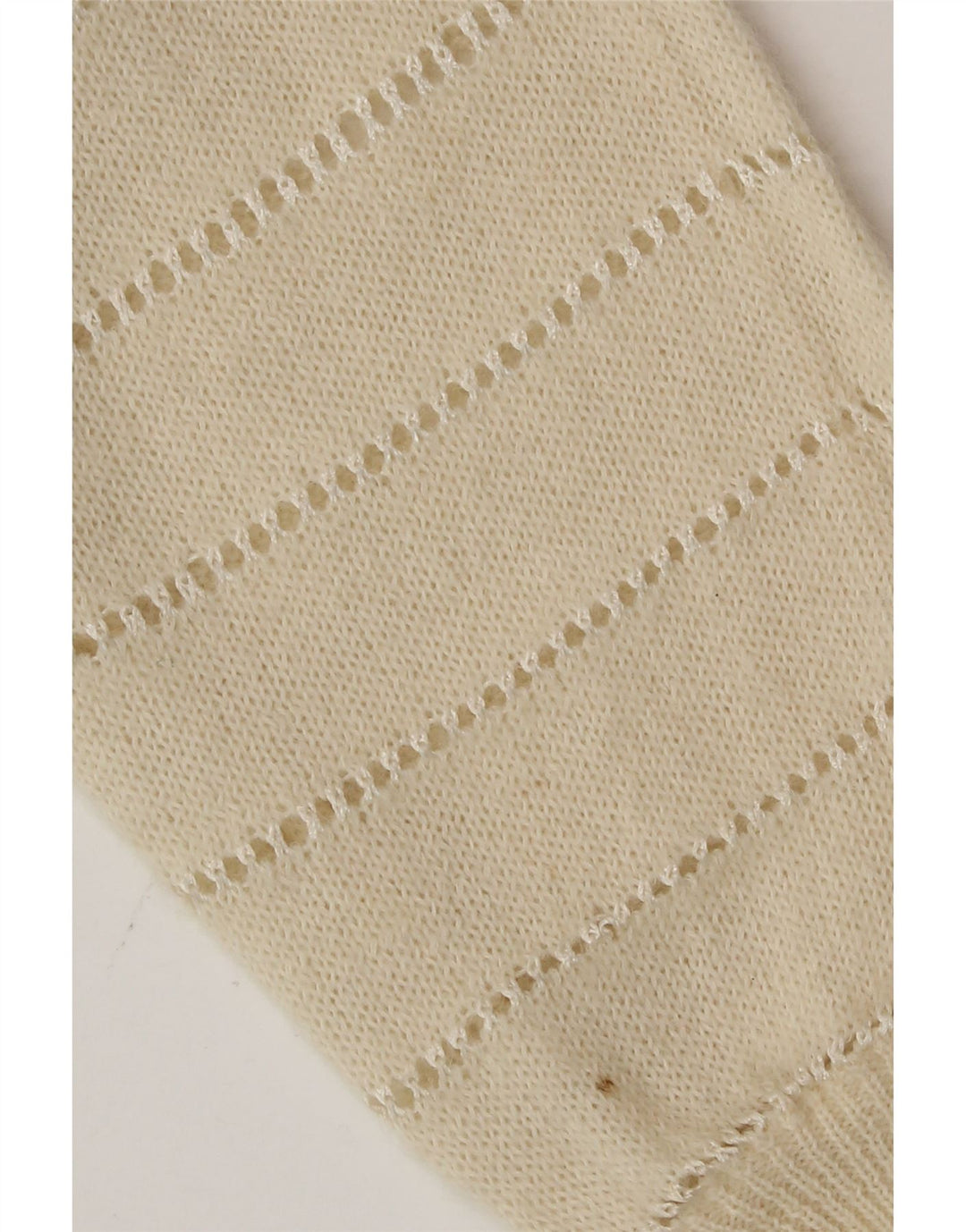 Vintage γυναικεία ζακέτα πουλόβερ UK 14 Medium Off White