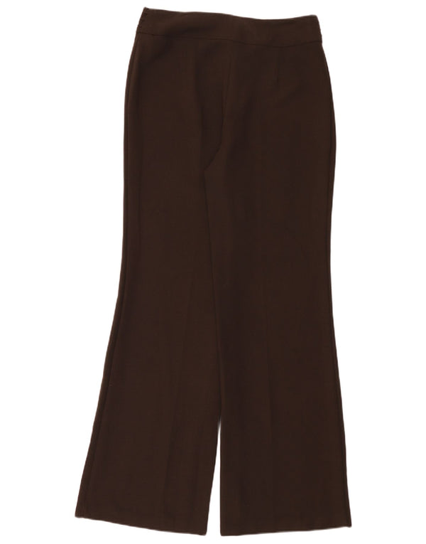 Marks & Spencer Womens Bootcut Casual Trousers W28 L32 Brown