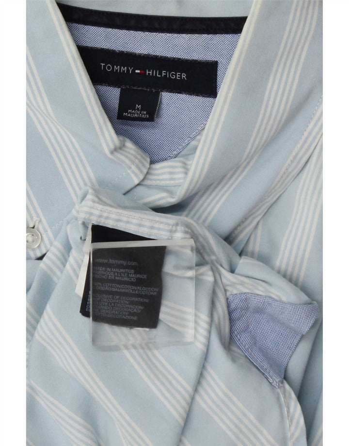 Ανδρικό πουκάμισο Tommy Hilfiger Βαμβακερό μεσαίο μπλε ριγέ