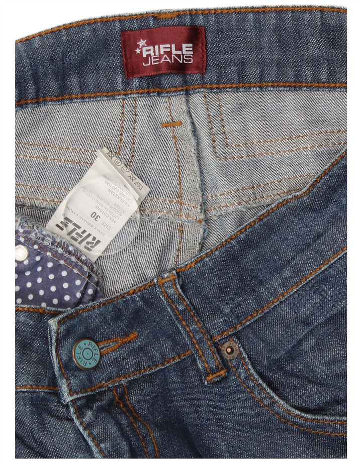 Rifle Γυναικείο Slim Jeans W30 L35 Μπλε Βαμβακερό