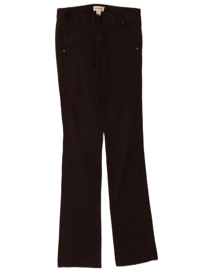 Diesel Γυναικείο Bootcut Jeans W27 L34 Μαύρο βαμβακερό