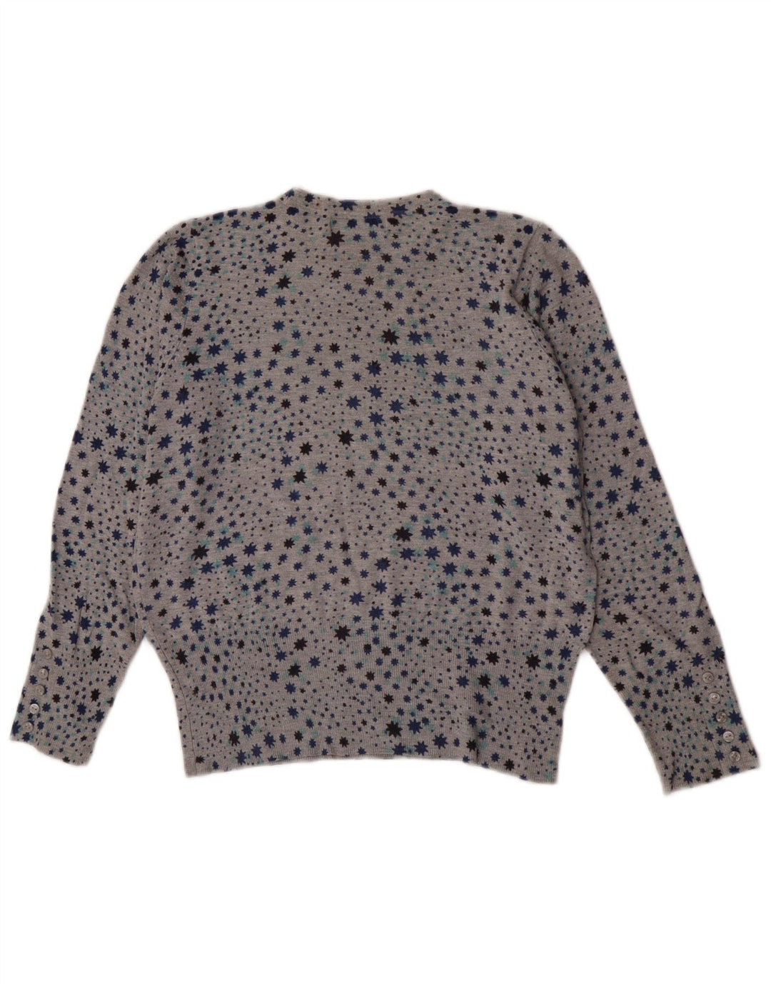Marks & Spencer Γυναικείο πουλόβερ με λαιμόκοψη UK 12 Medium Grey