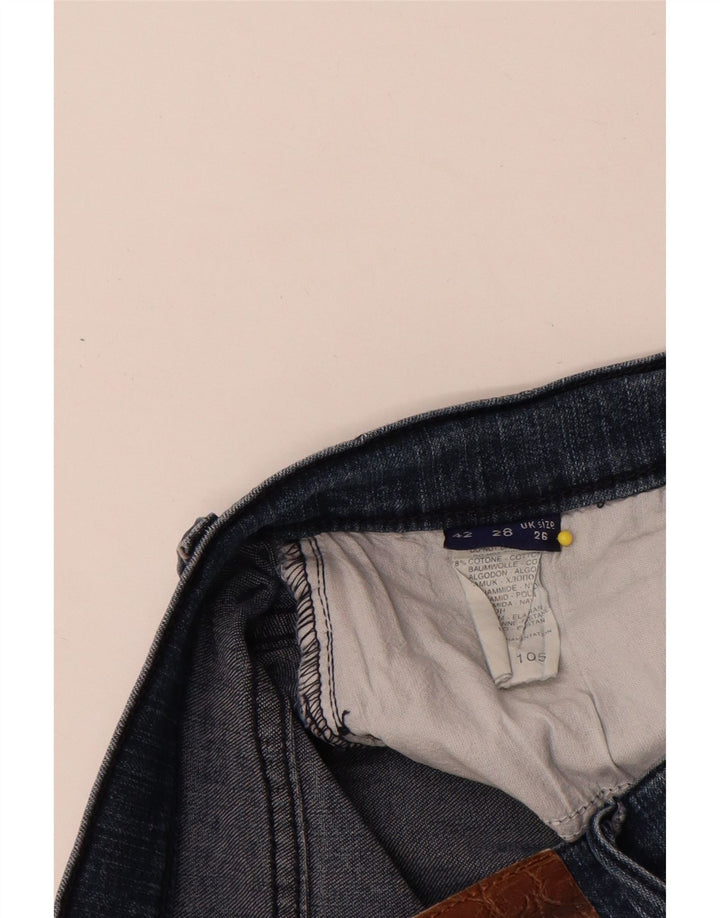 Trussardi Γυναικείο Slim Jeans W26 L27 Navy Blue Cotton