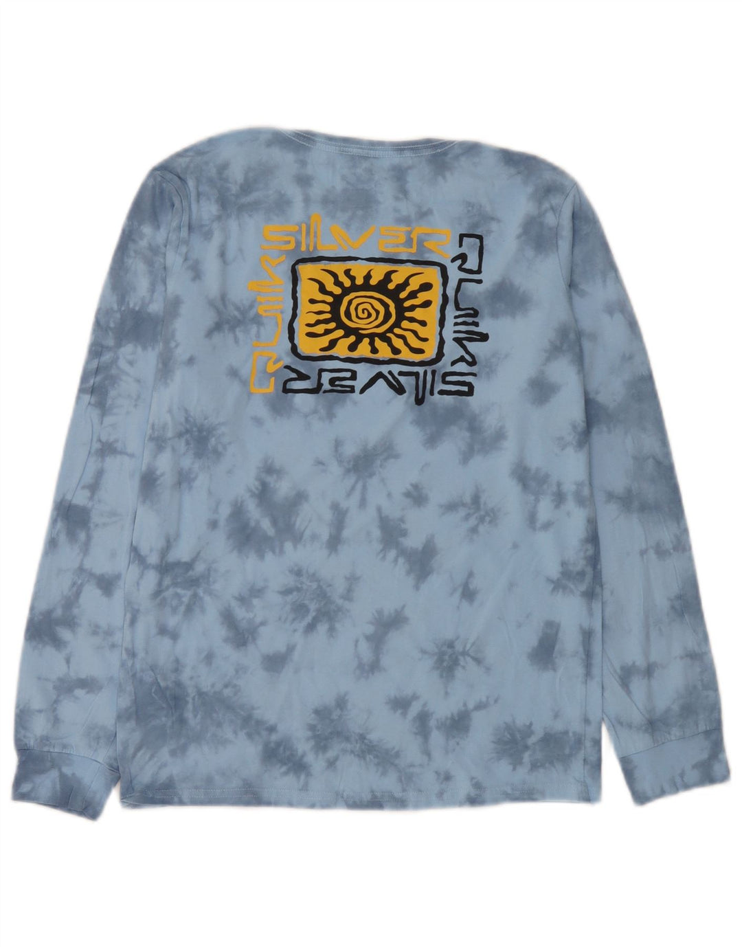 Quiksilver Boys κανονική φόρμα πουλόβερ φόρμα 13-14 ετών Blue Tie Dye