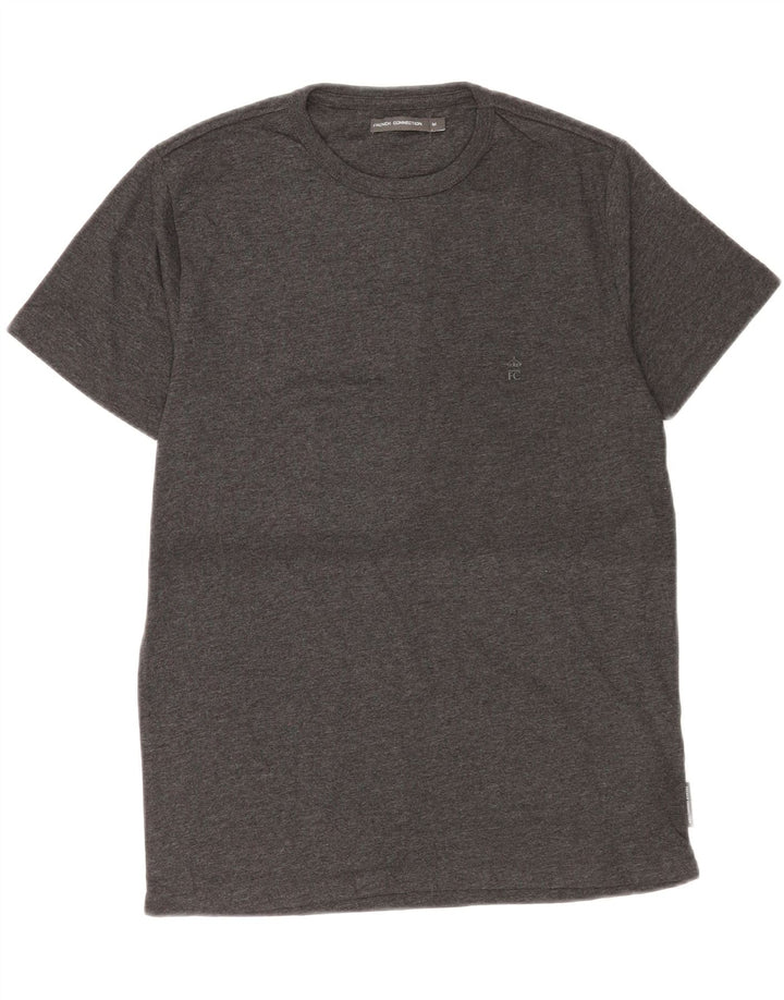 Ανδρικό T-Shirt French Connection Top Μεσαίο γκρι βαμβακερό