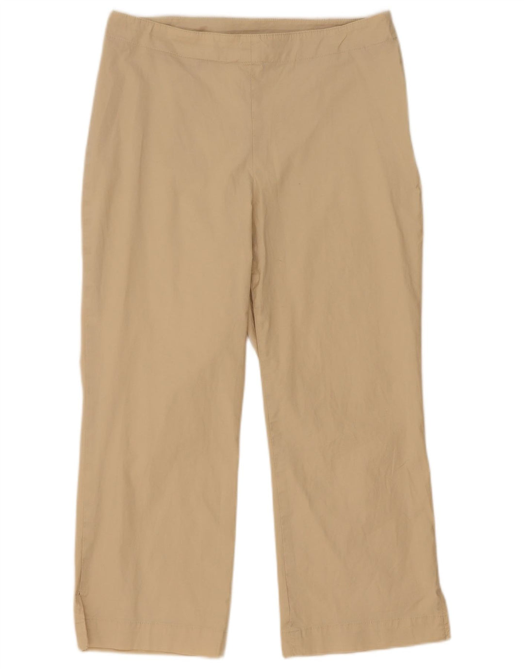 Gap Γυναικείο Cropped Παντελόνι US 8 Medium W29 L23 Beige βαμβακερό