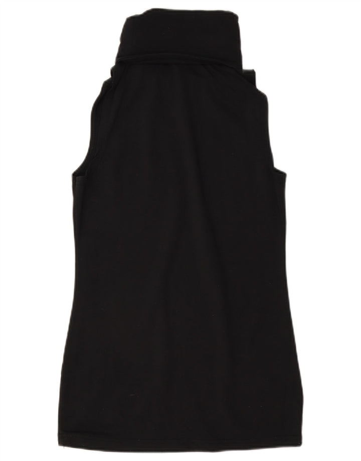 Γυναικείο γραφικό γιλέκο Ellesse Top UK 10 Small Black Nylon