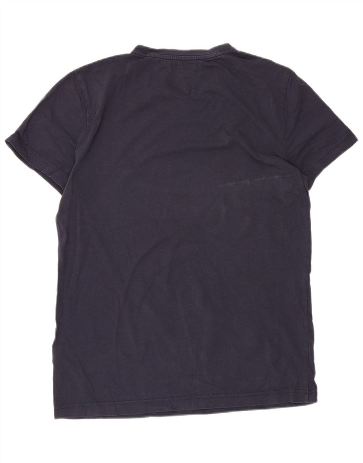 Ανδρικό T-Shirt Tommy Hilfiger Τοπ μεσαίου μπλε βαμβακερό