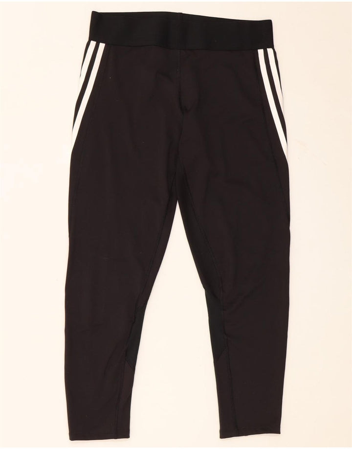 Adidas Γυναικεία Κολάν Aeroready UK 12/14 Μεσαίο Μαύρο Πολυεστέρας