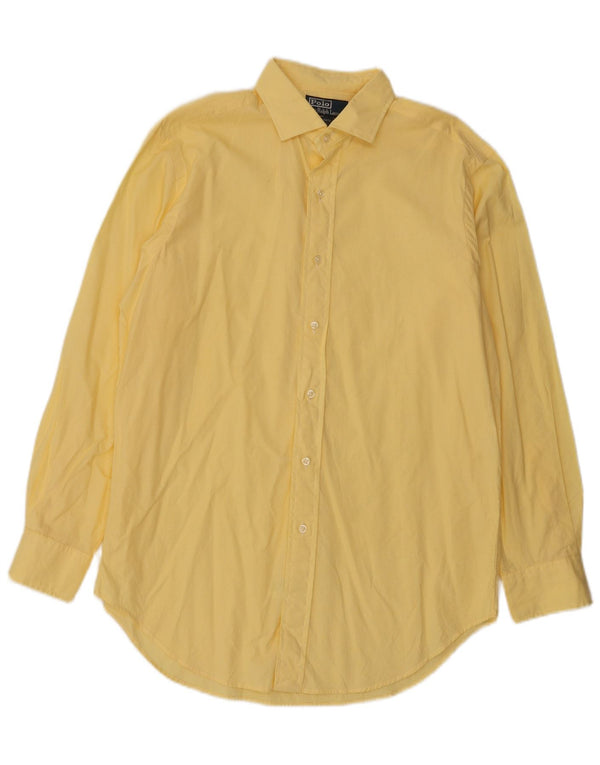 Polo Ralph Lauren Ανδρικό πουκάμισο Classic Fit Μέγεθος 15 1/2 Medium Yellow Gingham