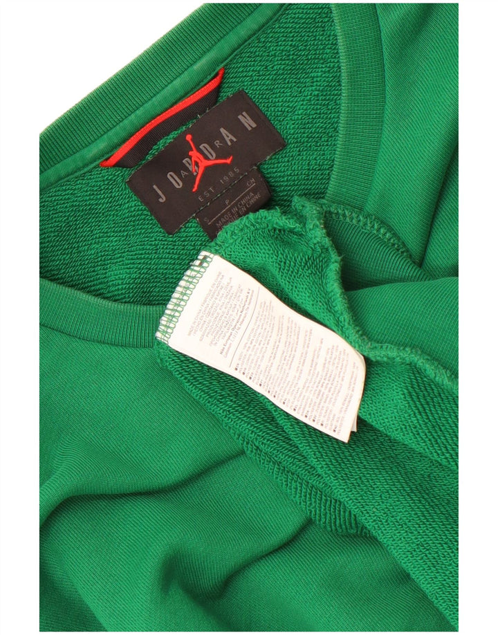 Ανδρικό φούτερ Jordan Jumper Μικρό πράσινο χρώμα, βαμβακερό