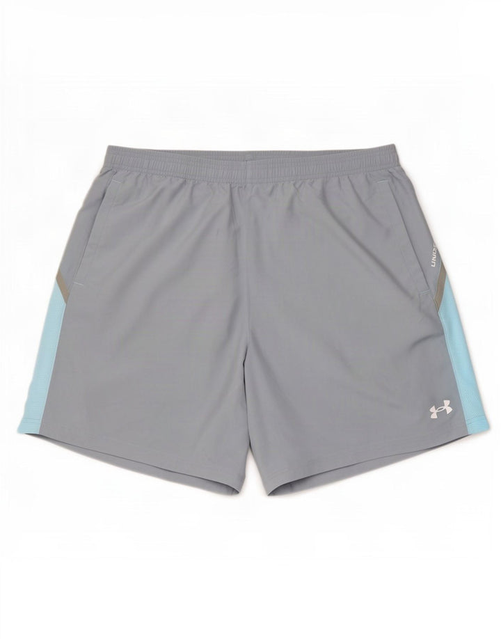 Ανδρικό αθλητικό σορτς Under Armour XL Γκρι χρώματος πολυεστέρας
