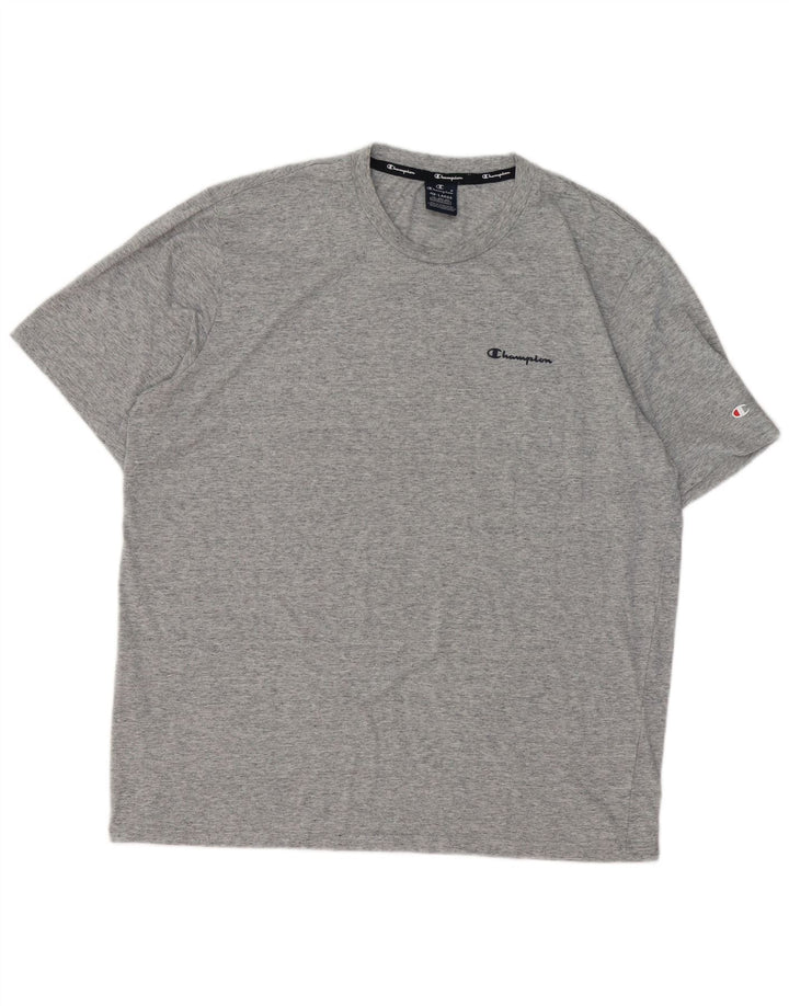 Ανδρικό T-Shirt Champion Top 4XL Grey Flecked