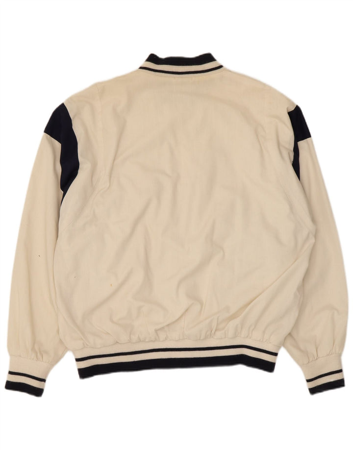 Ανδρικό μπουφάν Trigema Bomber IT 52 XL White Colourblock Polyester