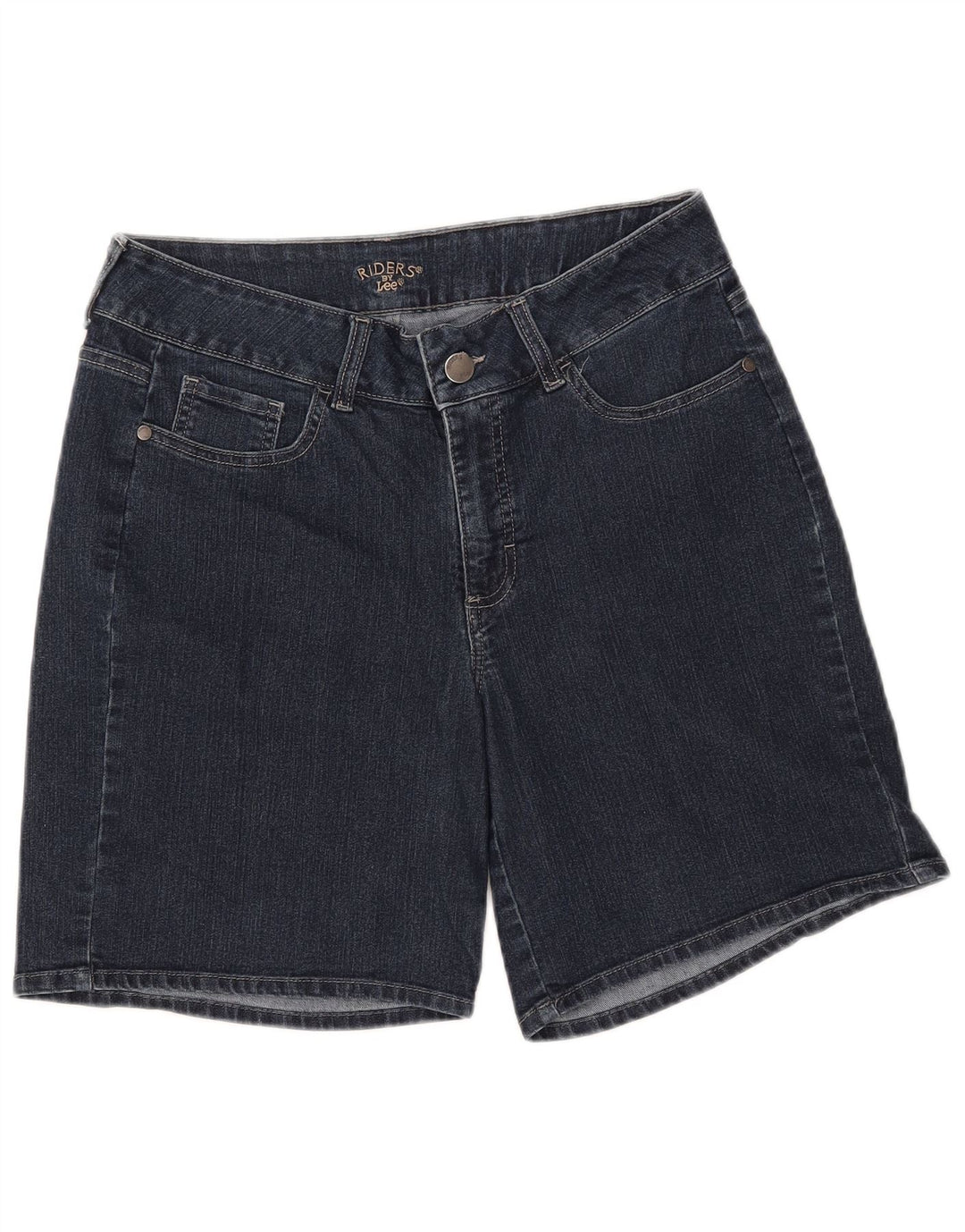 LEE Womens Riders Τζιν σορτς W32 Large Navy Blue