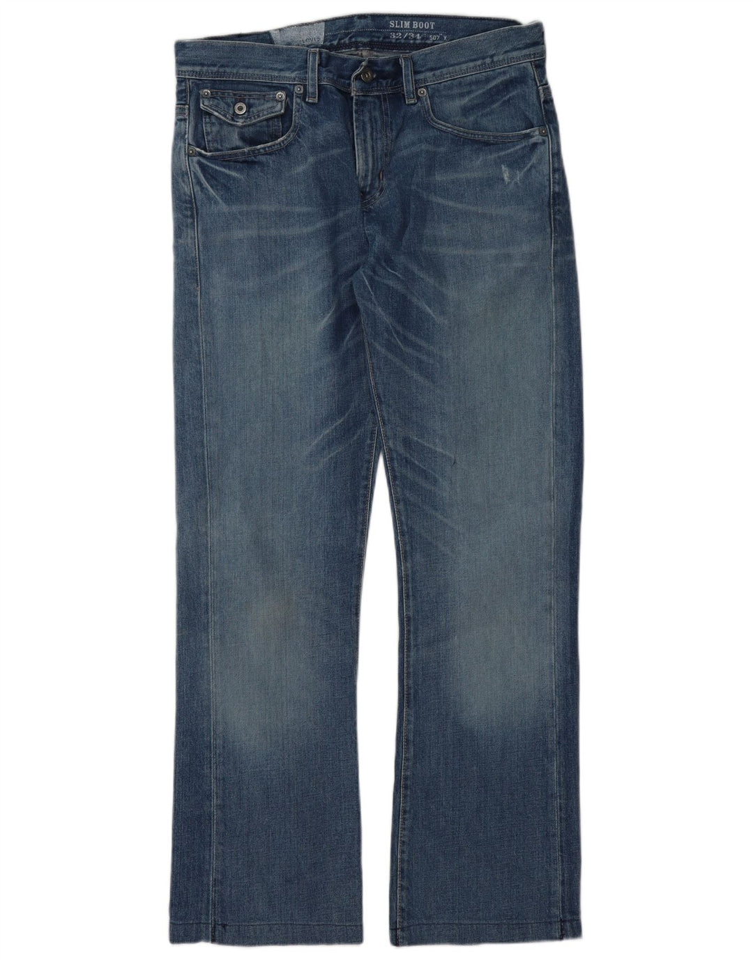 Γυναικείο Levi's Slim Bootcut Jeans W32 L31 Μπλε βαμβακερό