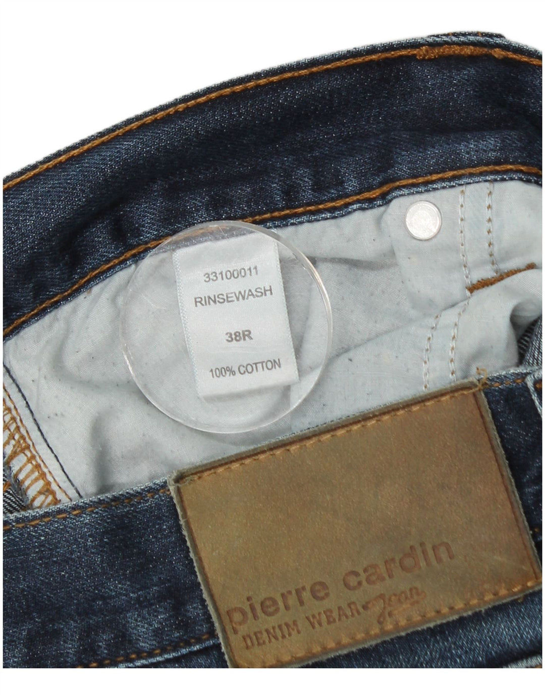 Ανδρικό τζιν ίσιο Pierre Cardin W38 L30 Μπλε βαμβακερό