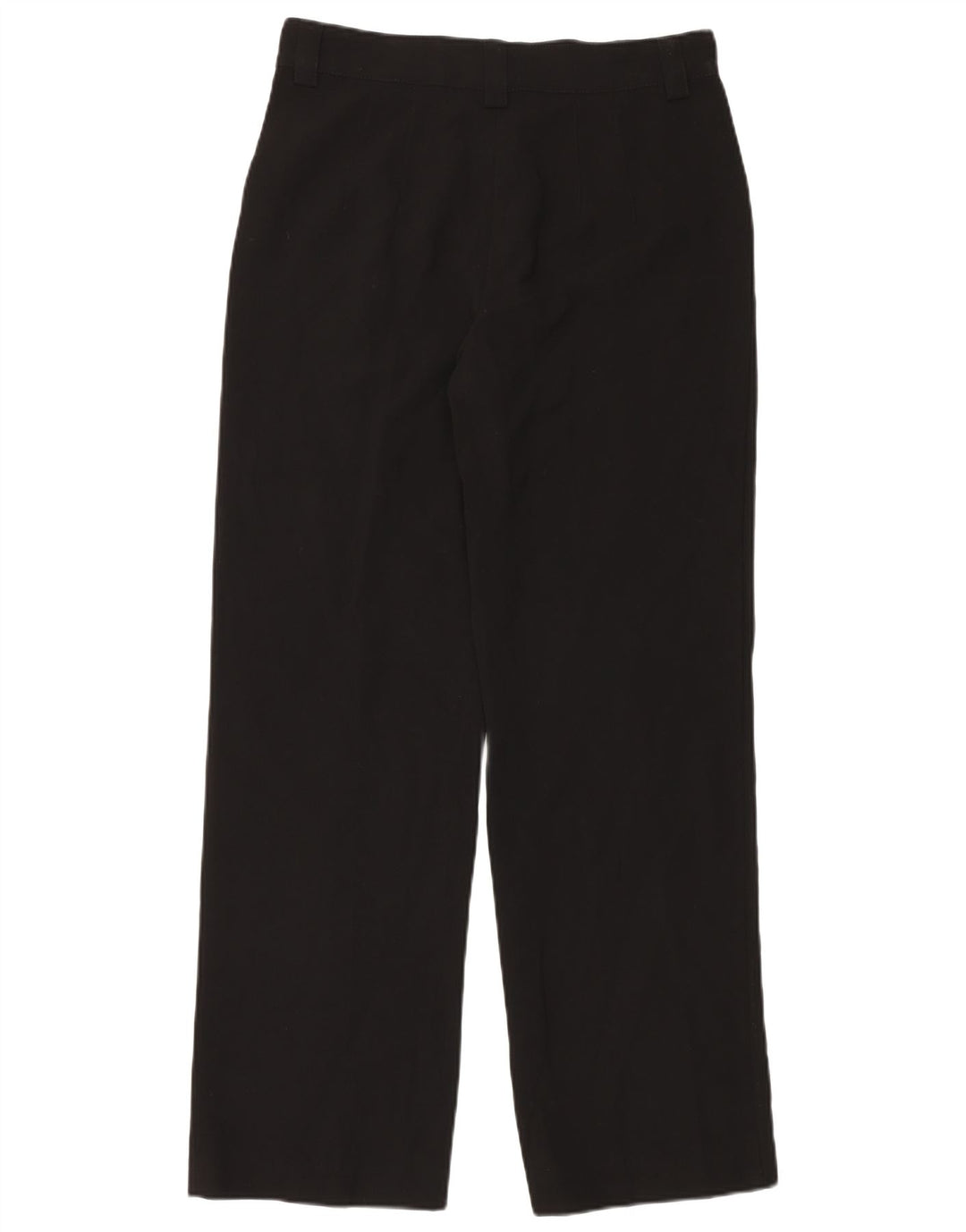 Zara Γυναικείο παντελόνι Chino με καρφίτσες μεγάλο W32 L32 μαύρο πολυεστέρα