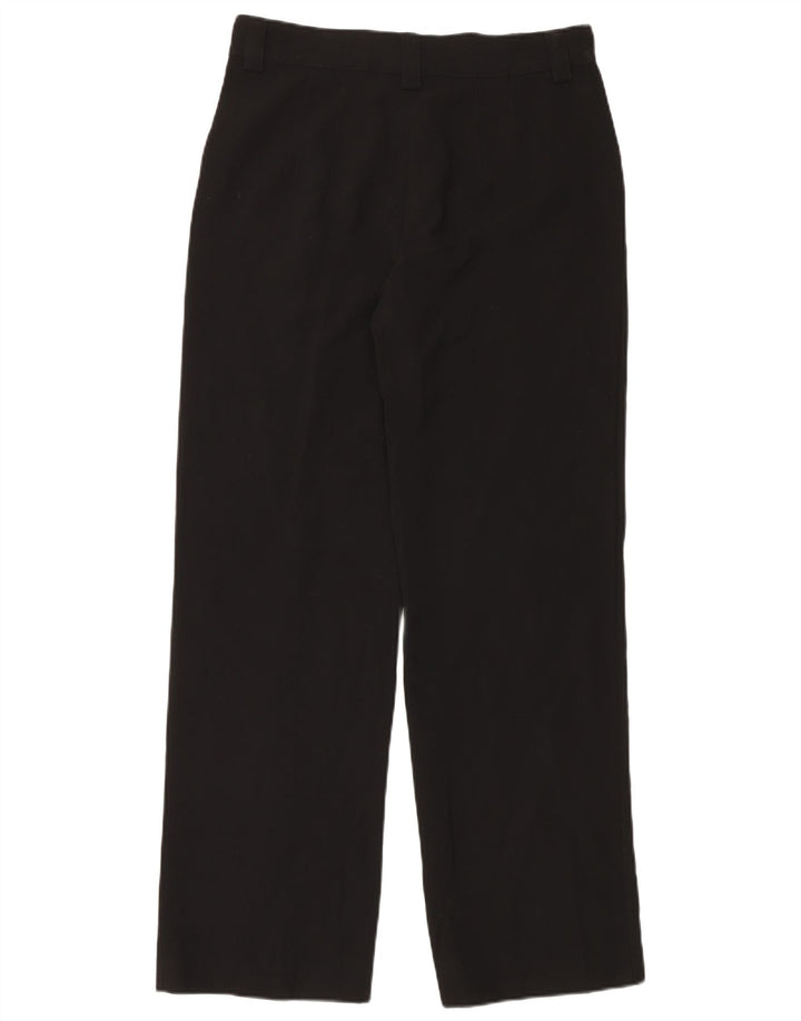 Zara Γυναικείο παντελόνι Chino με καρφίτσες μεγάλο W32 L32 μαύρο πολυεστέρα