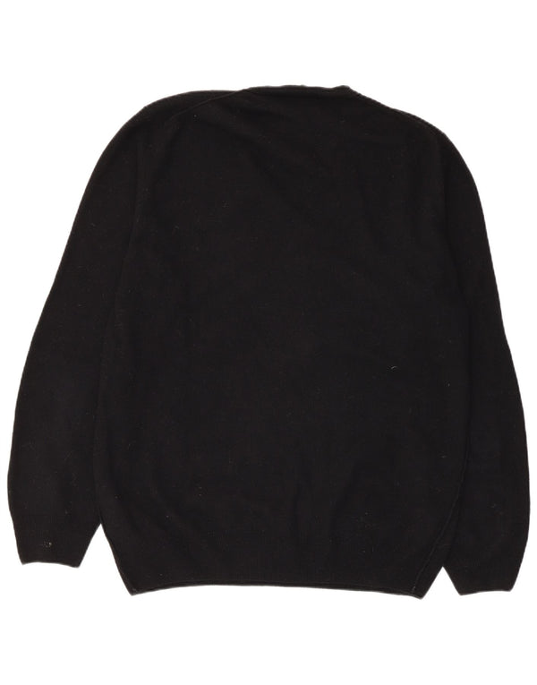 Guess By Marciano Γυναικείο πουλόβερ με λαιμόκοψη με V λαιμόκοψη UK 18 XL μαύρο μαλλί