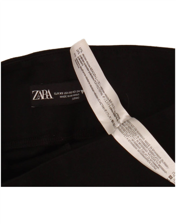 Zara Γυναικείο Κολάν UK 6 XS Μαύρη Βισκόζη