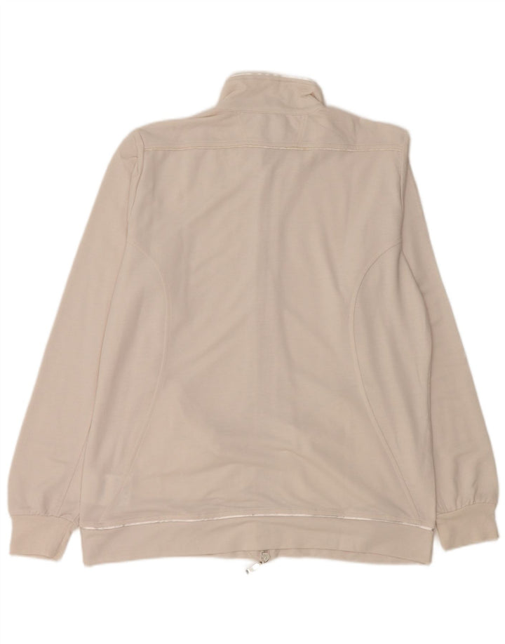 CHAMPION Γυναικεία αθλητική φόρμα Easy Fit Top Jacket UK 16 Large White Polyester