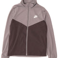 Μπουφάν Nike Boys Graphic αθλητική φόρμα 12-13 ετών, μεγάλο γκρι χρώμα