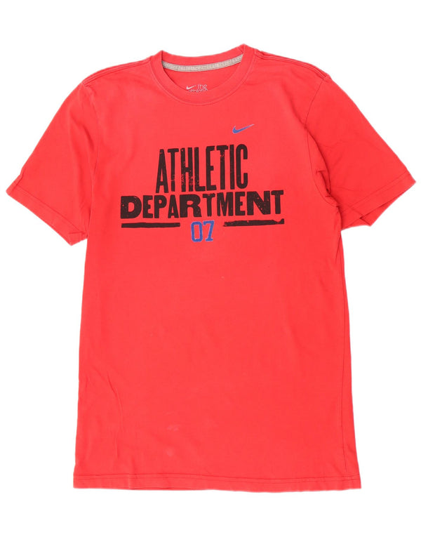 Ανδρικό γραφικό μπλουζάκι Nike Standard Fit Top Medium Red