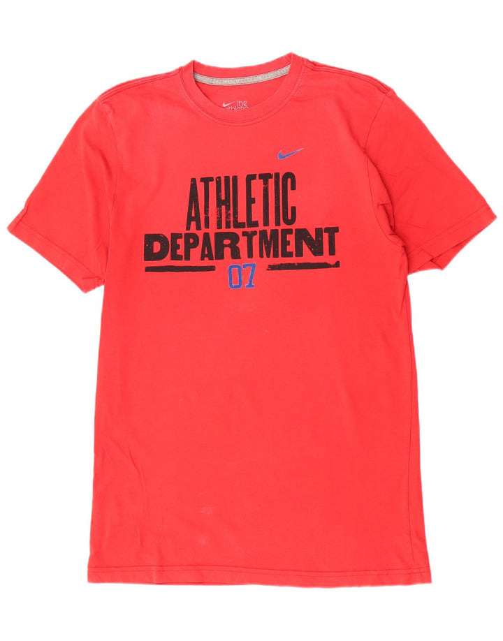 Ανδρικό γραφικό μπλουζάκι Nike Standard Fit Top Medium Red