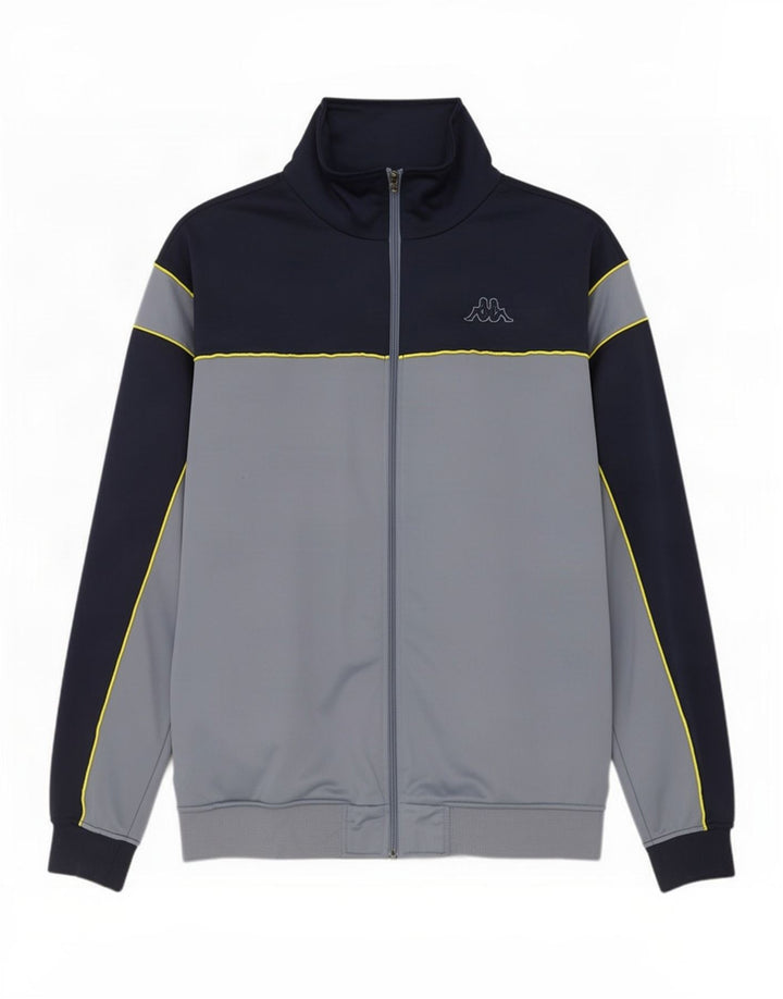 Ανδρική φόρμα Kappa Top Jacket XL Blue Colourblock Polyester