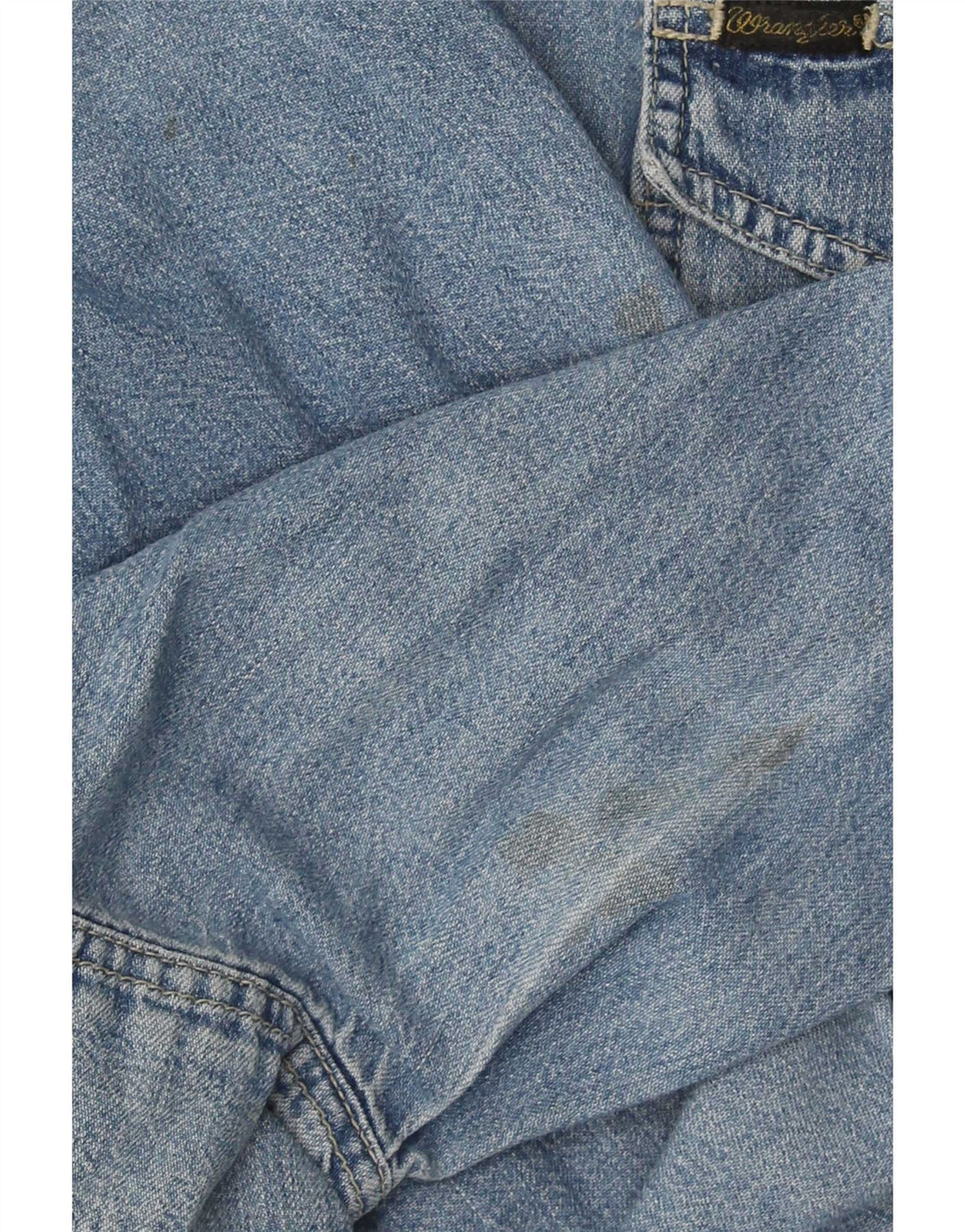 Ανδρικό τζιν πουκάμισο Wrangler, μεγάλο μπλε βαμβακερό