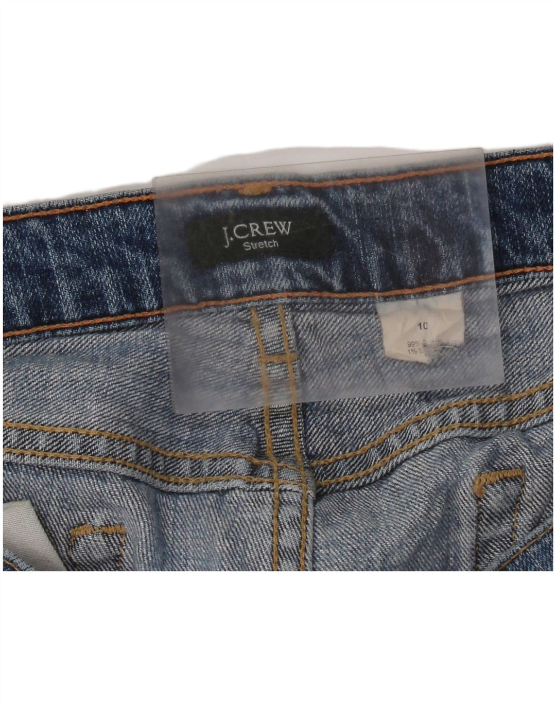 J. CREW Γυναικείο ίσιο τζιν US 10 Large W34 L29 Blue
