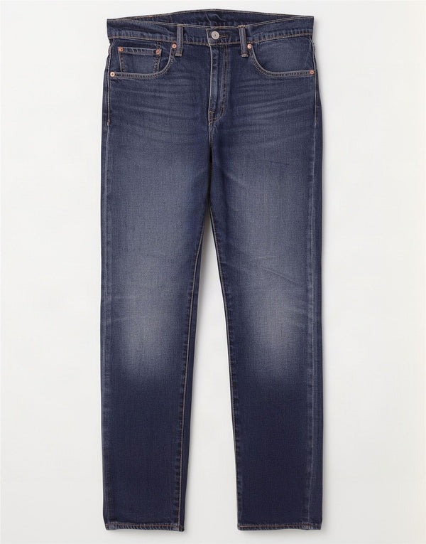 Levi's Mens 502 Tapered Jeans W32 L34 Blue Cotton