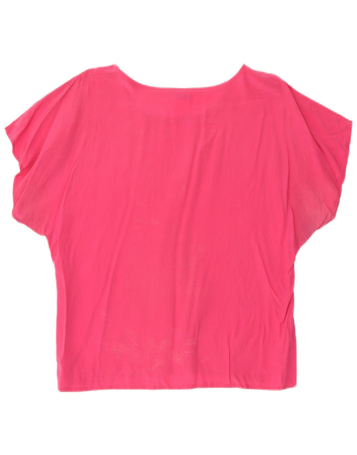Γυναικεία μπλούζα MARELLA Top UK 16 Large Pink Silk