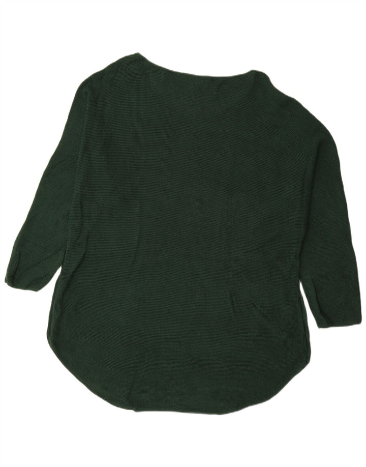 MICHAEL KORS Γυναικείο Longline Boat Neck Jumper UK 20 2XL Green