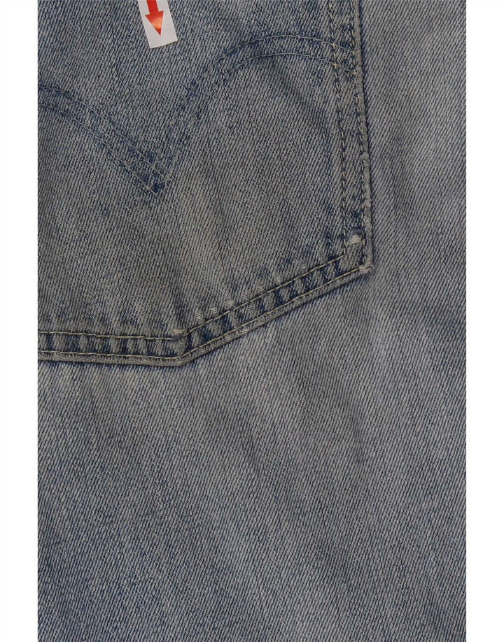Levi's Mens 503 Distressed Straight Jeans W32 L33 Blue