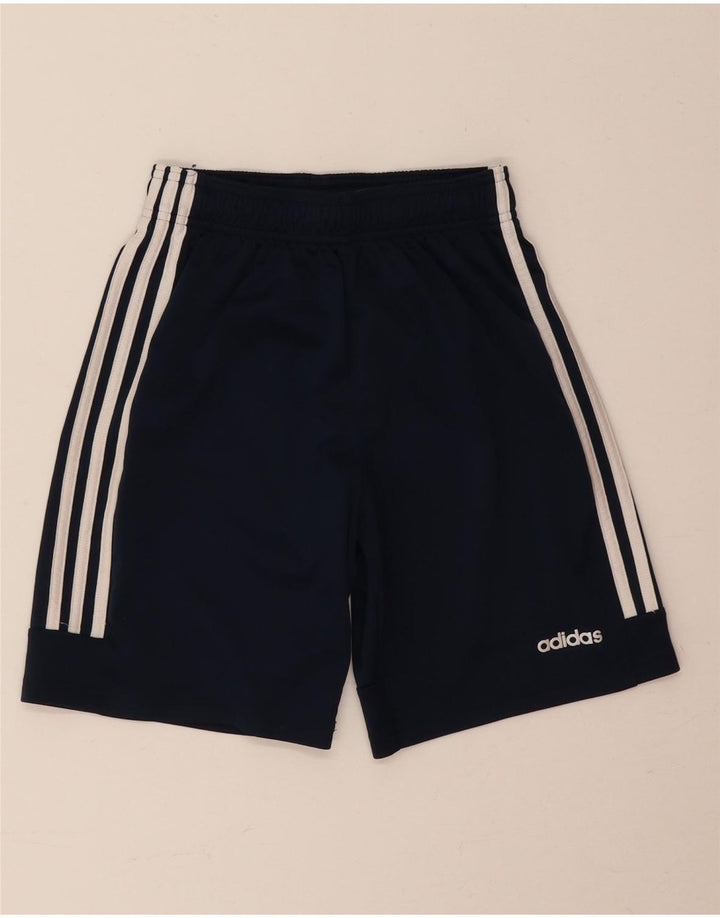 Adidas Boys Climalite Sport σορτς 13-14 ετών Navy Blue Polyester