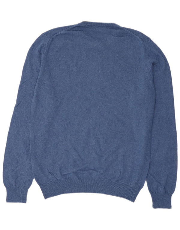 Ανδρικό πουλόβερ Liberto Crew Neck Jumper IT 52 Large Blue Wool