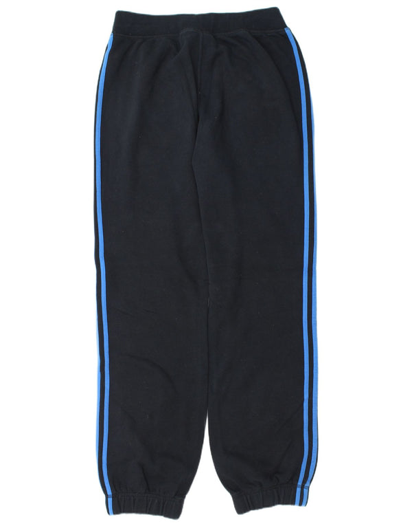 Adidas Mens Tracksuit Trousers Joggers Medium Navy Blue Cotton
