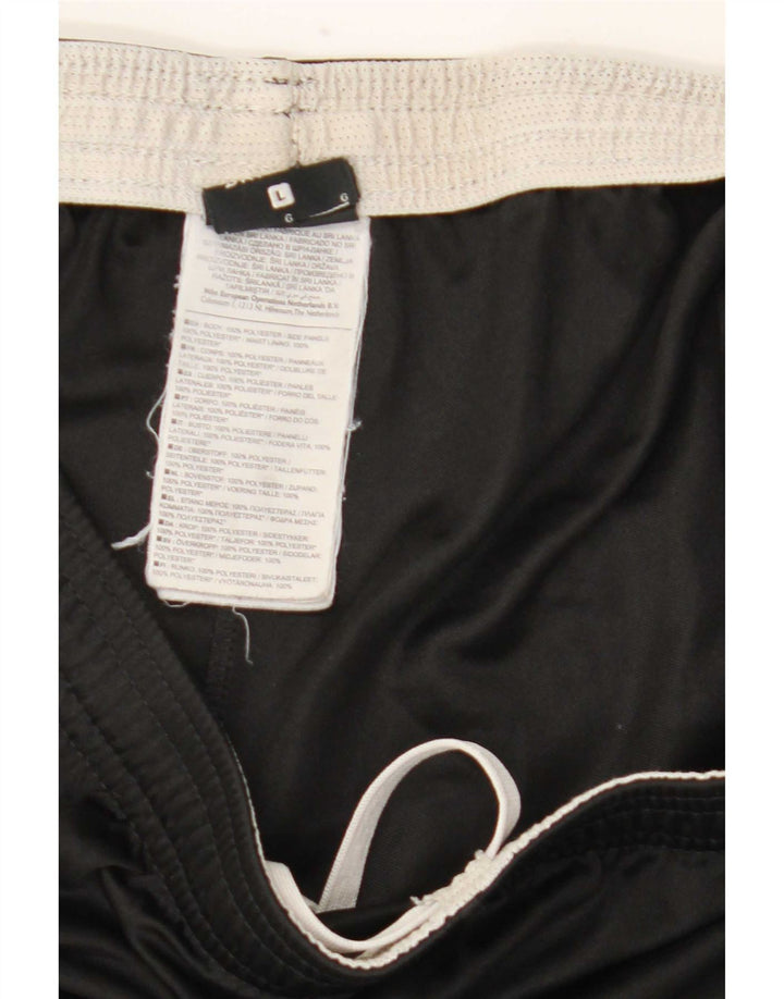Ανδρικό αθλητικό σορτς Nike Dri Fit, μεγάλο μαύρο πολυεστέρα