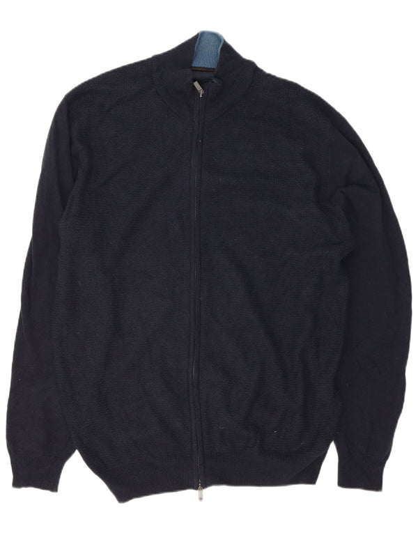 Ανδρική φόρμα Massimo Dutti Top Jacket 2XL Navy Blue Cotton