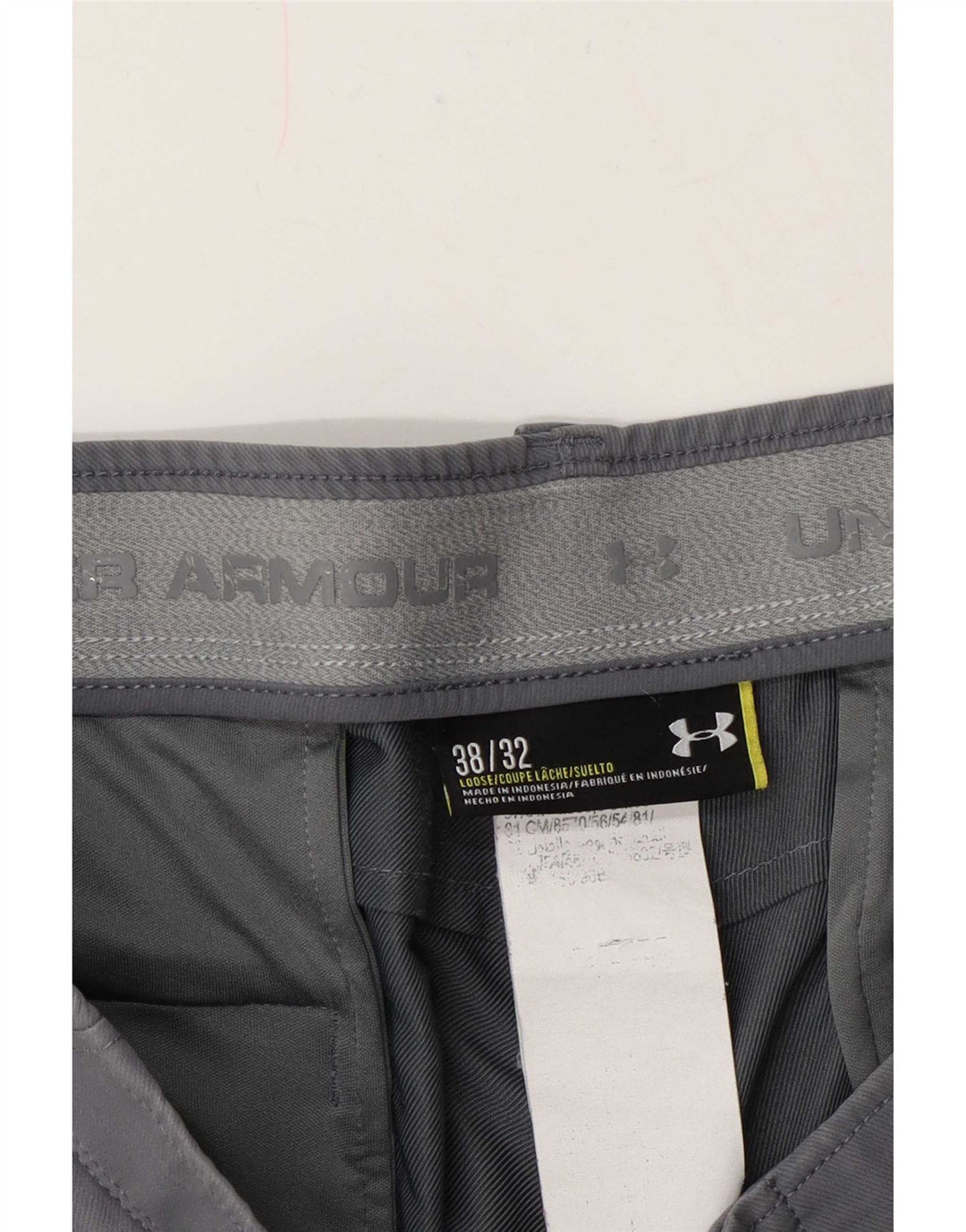Under Armour Ανδρικό ίσιο παντελόνι Chino W38 L32 Γκρι