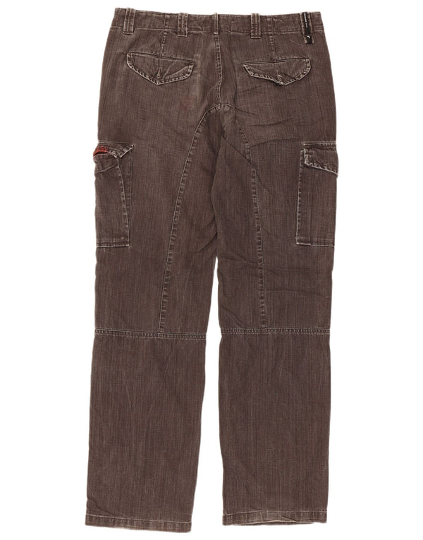 Trussardi Jeans Ανδρικό Cargo Straight IT 50 Large W34 L32 Γκρι βαμβακερό
