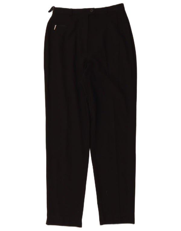 Marks & Spencer Γυναικείο κωνικό παντελόνι UK 8 Small W26 L27 Μαύρο