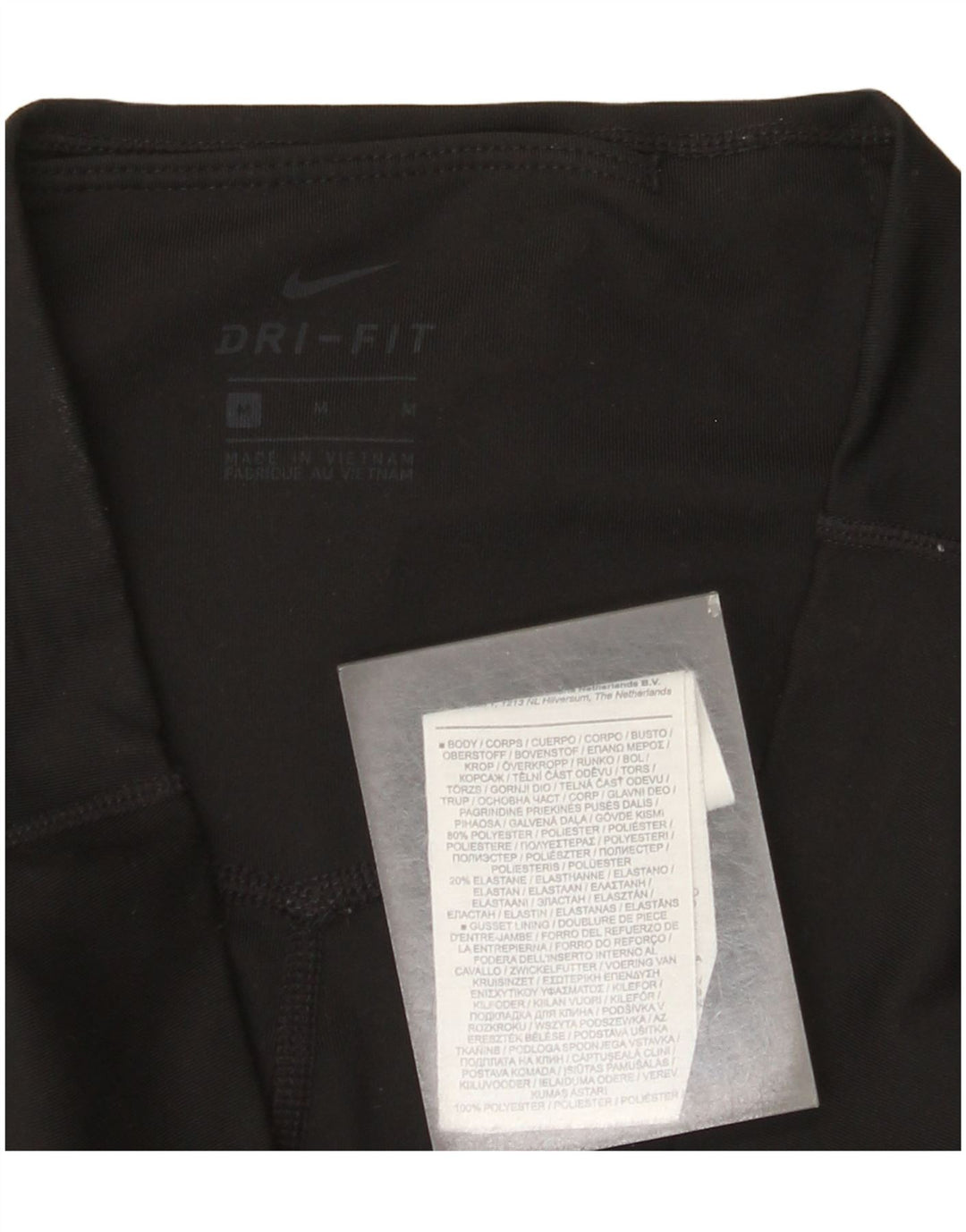 Γυναικεία κολάν Nike Dri Fit Graphic UK 12 Medium Black Polyester
